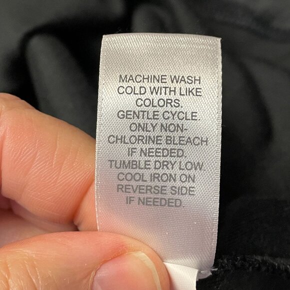 J. Jill Womens VELVET VELOUR Party Tunic Top Size 3X Black BUTTERY SOFT Luxe - Picture 10 of 11